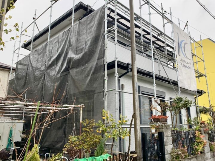 厚木市　Ｏ様邸　外壁塗装・屋根カバー工事