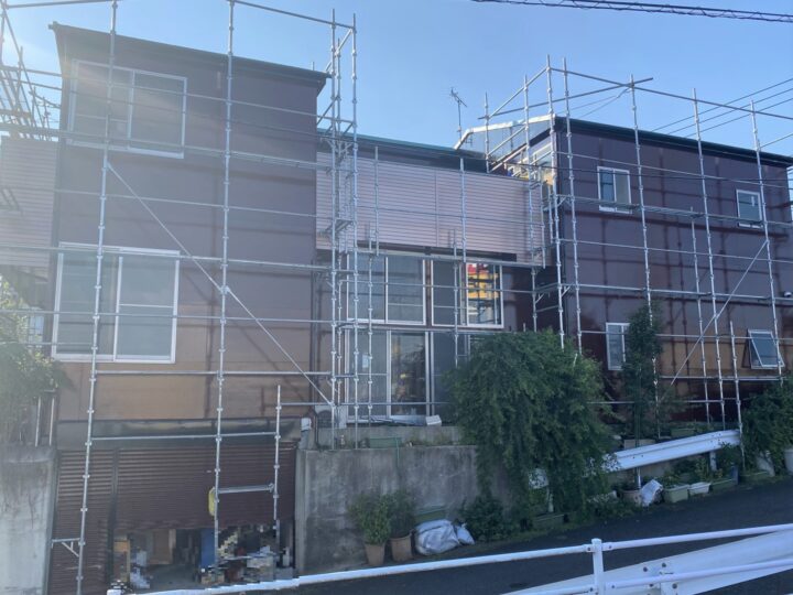 小田原市　T様邸　屋根カバー・外壁塗装工事